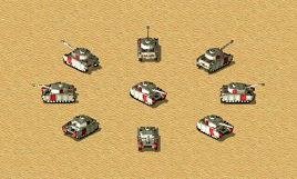 军马H型坦克展示