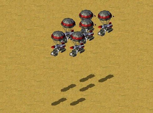 空降导弹部队展示