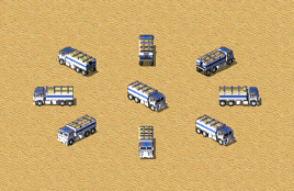 空勤团卡车展示