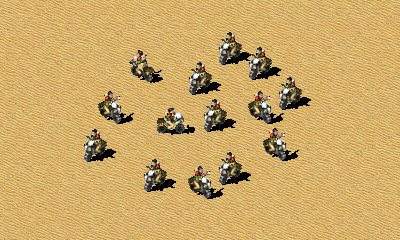 摩托游击战士展示