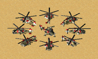 攻城武装直升机展示