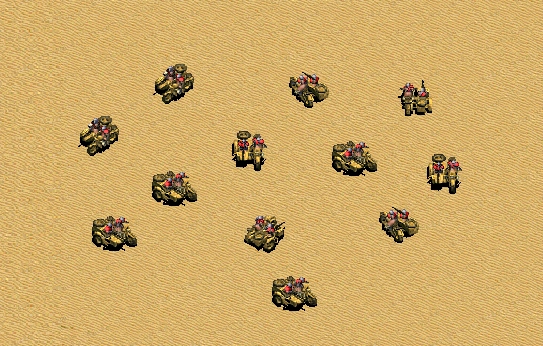 摩托化步兵展示