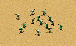 中东火箭筒兵展示