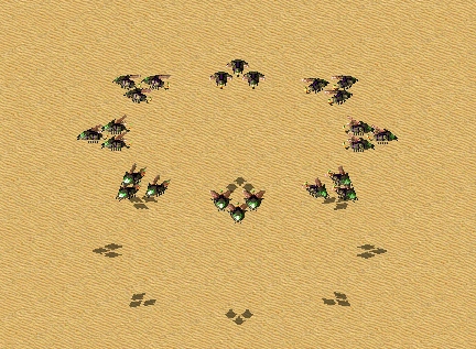 蝗灾机器人展示