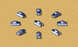 玛蒂尔达步兵坦克展示