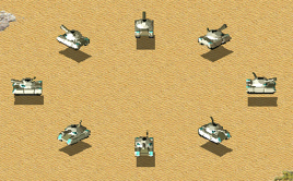 油田守护坦克展示