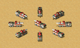 防空炮拓展车展示