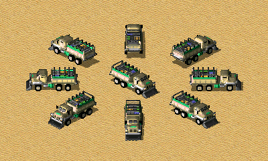 中东采矿车展示