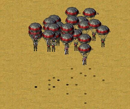 空降野战步兵展示