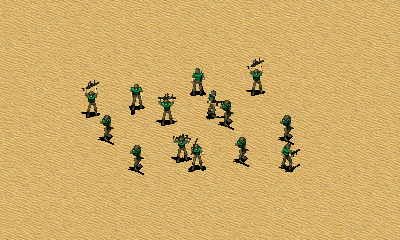 中东特种兵展示