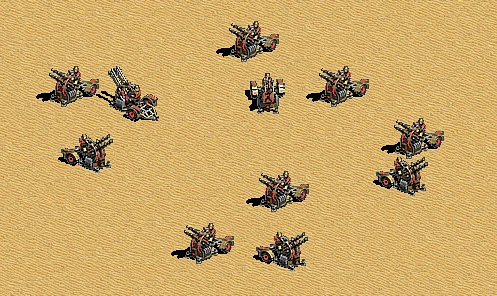 德什卡防空兵展示