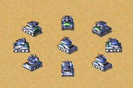 磁爆步兵车展示