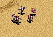 站在地上的登月火箭员