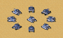 罗马人民坦克展示