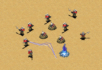 王国军磁爆兵展示