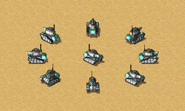 科技遥控坦克展示