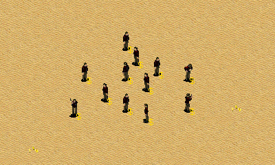 革命军征召兵展示