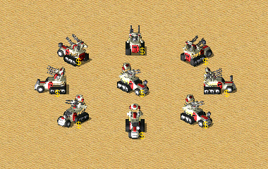 高炮履带车展示