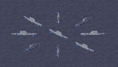 青狼攻击潜艇展示