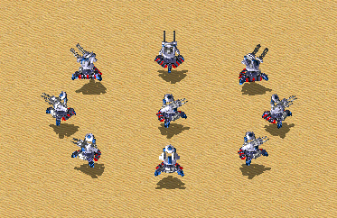 遥控防空坦克展示