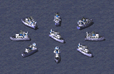 改装防空艇展示