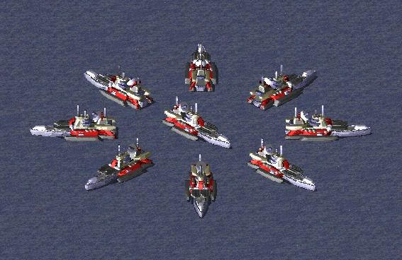 将军无畏级战舰展示