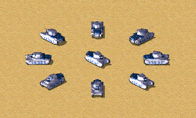 玛蒂尔达步兵坦克展示