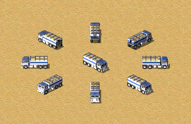 空勤团卡车展示