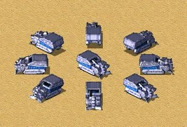 装甲采矿车展示