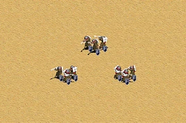 人民军喷火兵展示