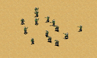 中东突击兵展示