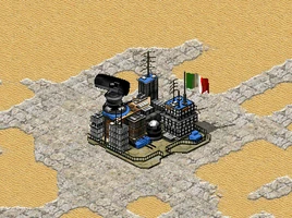 盟军支援通讯中心展示