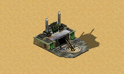 中东矿石精炼厂展示