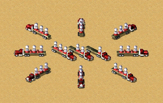 线圈运输卡车展示