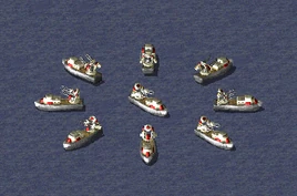 改装高炮艇展示