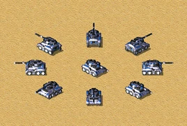 反坦克步兵车展示