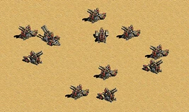 德什卡防空兵展示