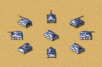 坦克炮步兵车展示