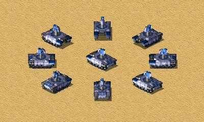 装甲光棱坦克展示