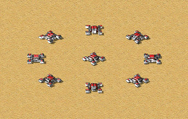 沙漠防空坦克展示