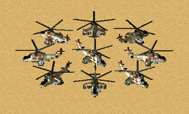 雌鹿武装直升机展示