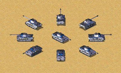 旧式黑豹坦克展示