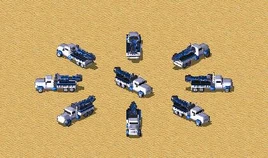 机动巨炮卡车展示