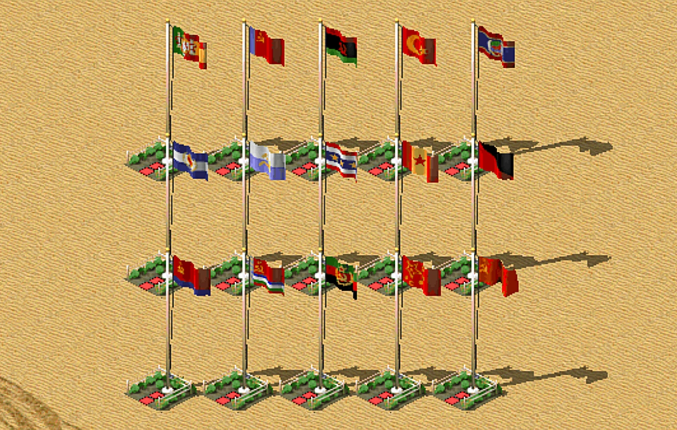 苏维埃旗帜（共产国际）展示