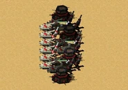 一种奥斯曼防线的展示，并不是最优解