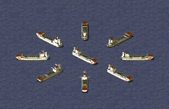 改装导弹舰展示