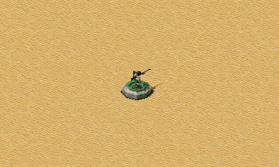 中东机枪塔展示