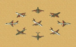 地獾轰炸机展示