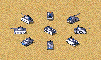 萤火虫中型坦克展示