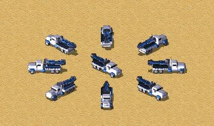 机动巨炮卡车展示